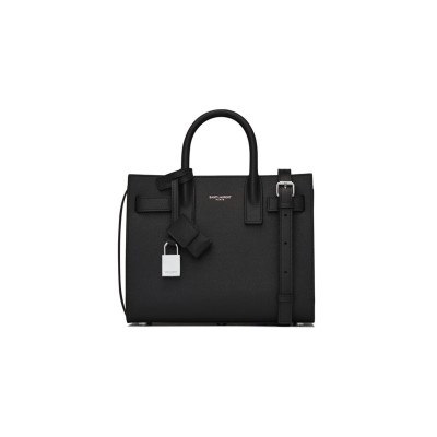 YSL SAC DE JOUR IN GRAINED LEATHER-NANO 392035B681N1000 (22*17.5*11cm)
